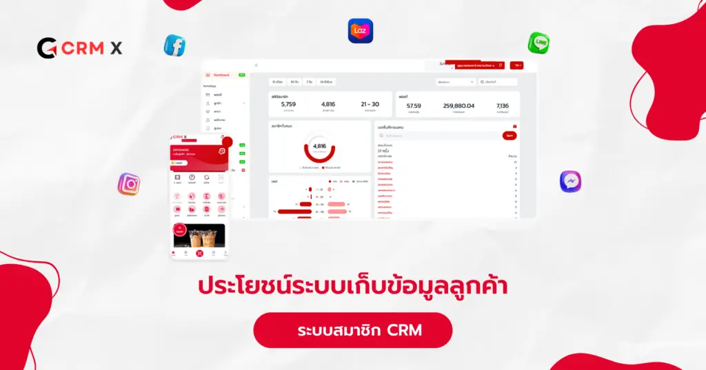 ระบบสมาชิก CRM ระบบเก็บข้อมูลลูกค้ามีประโยชน์อย่างไร ?