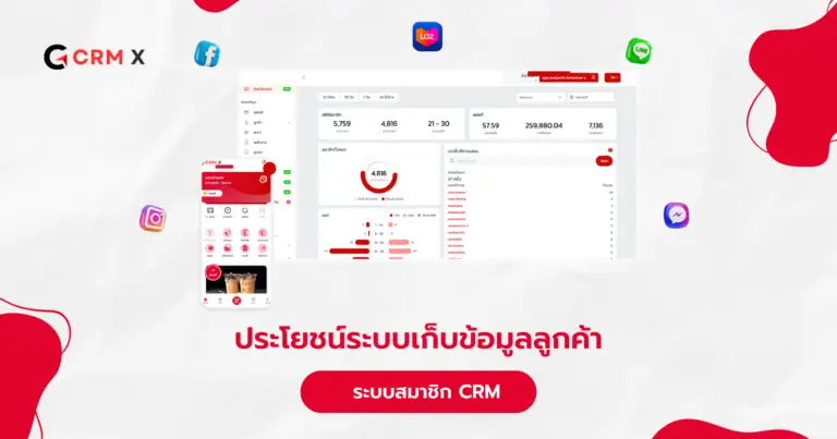 ระบบสมาชิก CRM ระบบเก็บข้อมูลลูกค้ามีประโยชน์อย่างไร ?